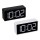Будильник электронный, термометр, 3хААА, USB, 10х3х5 см, 2 цвета LADECOR, арт.: 529181